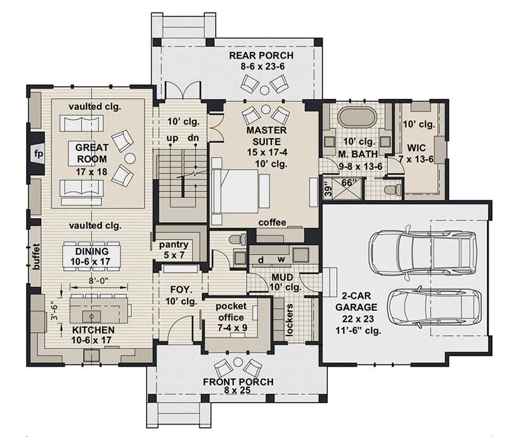 Hidden Brook Farm House Plan - Archival Designs House Plans