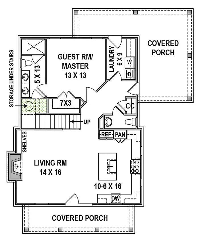 Hillstreet Farm House Plan - Archival Designs House Plans