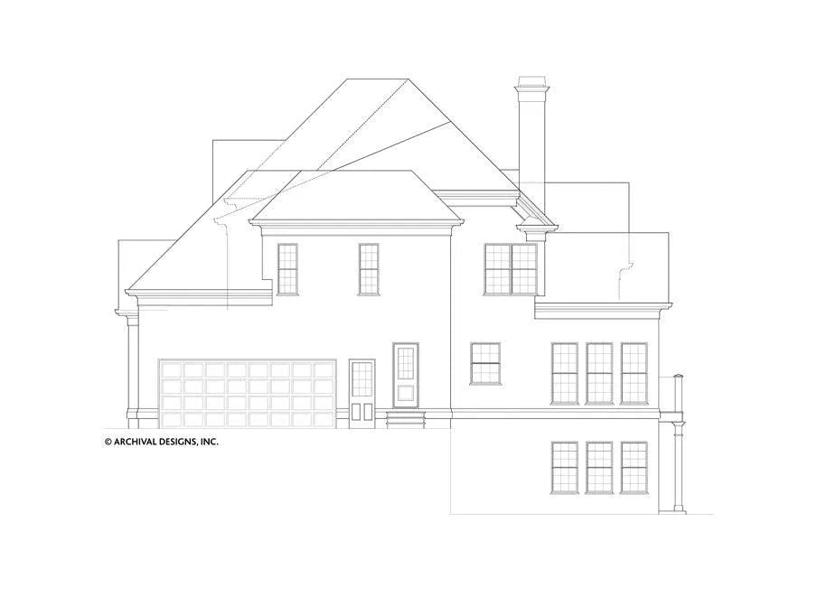 Huntington Traditional House Plans Luxury house Plans