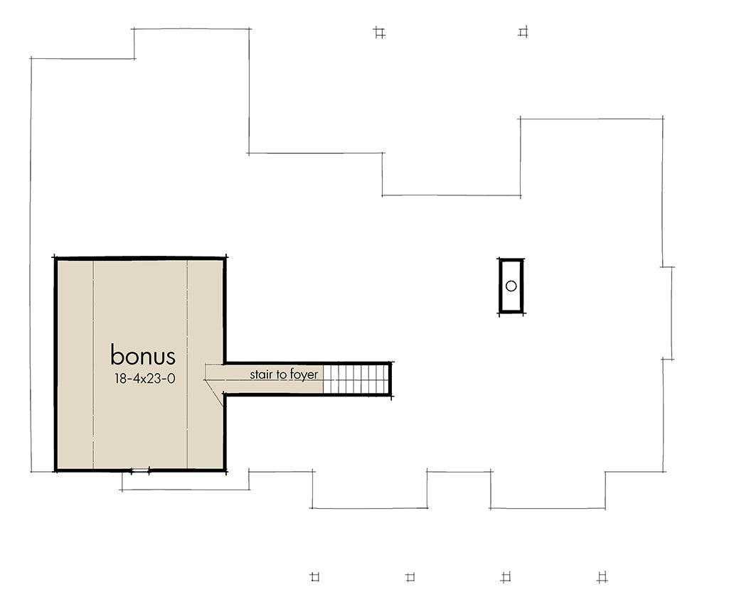 Independence Ave Second Floor Plan