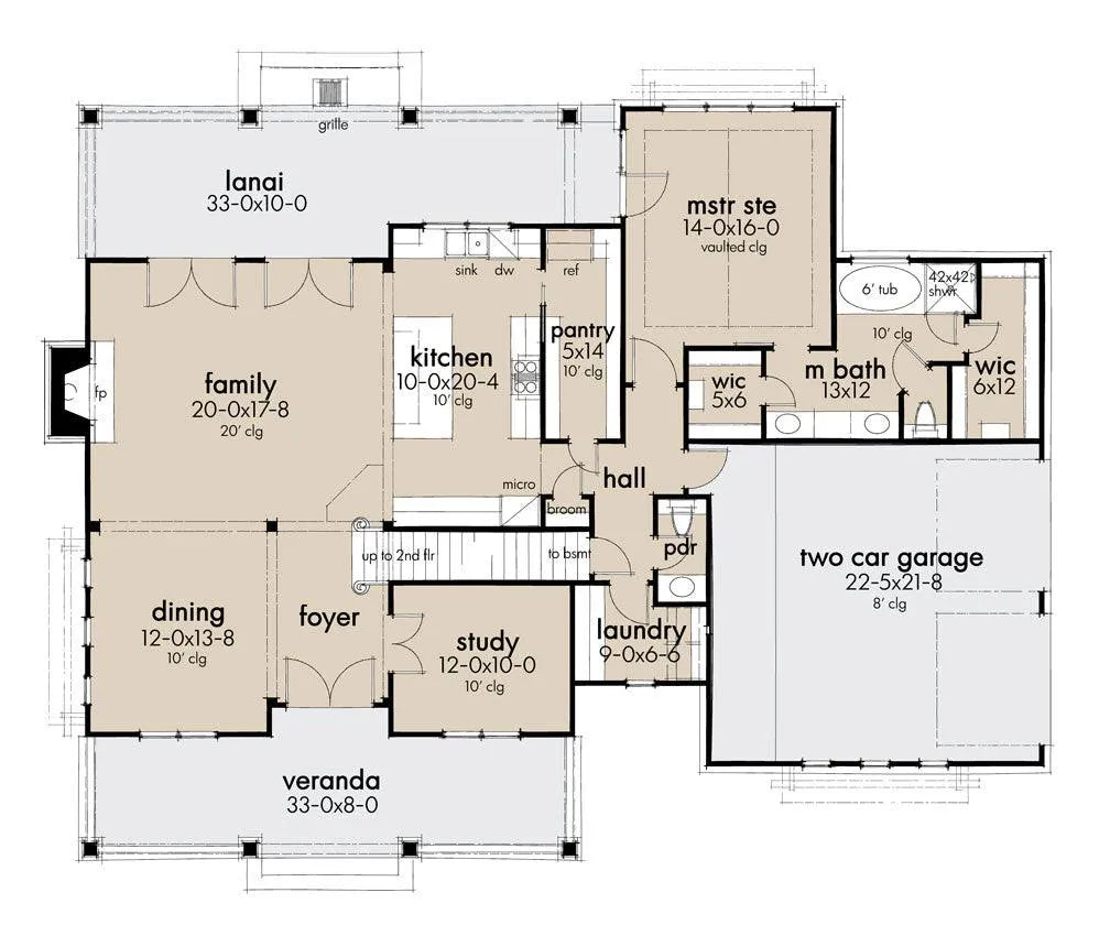 Jefferson House Plan - Archival Designs House Plans