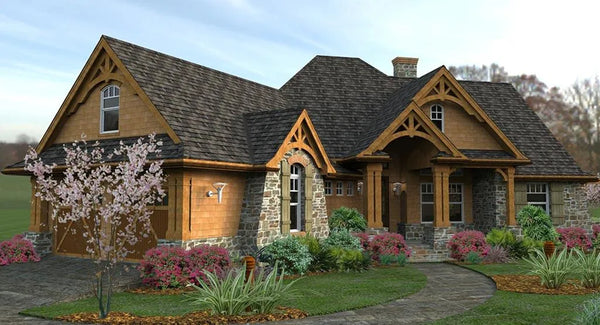 L'Attesa di Vita | Craftsman House Plans | Ranch House Plans