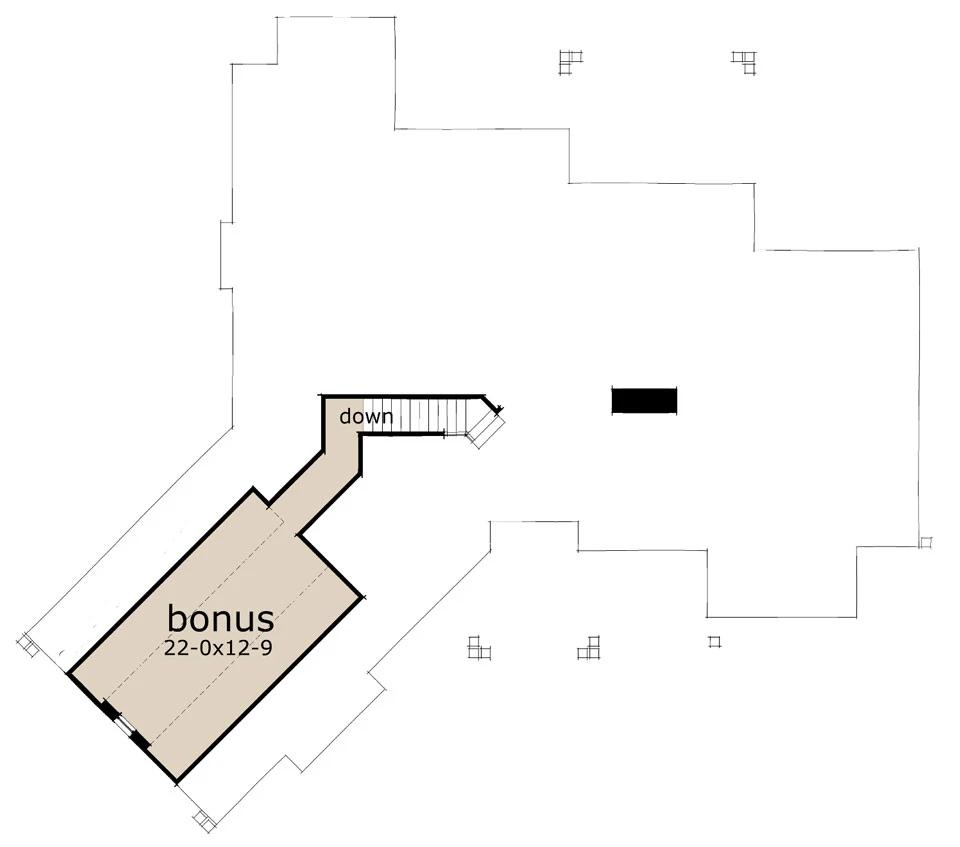 L&#39;Attesa di Vita Bonus room Floor Plan