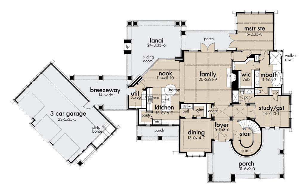 L'Bella Liza House Plan
