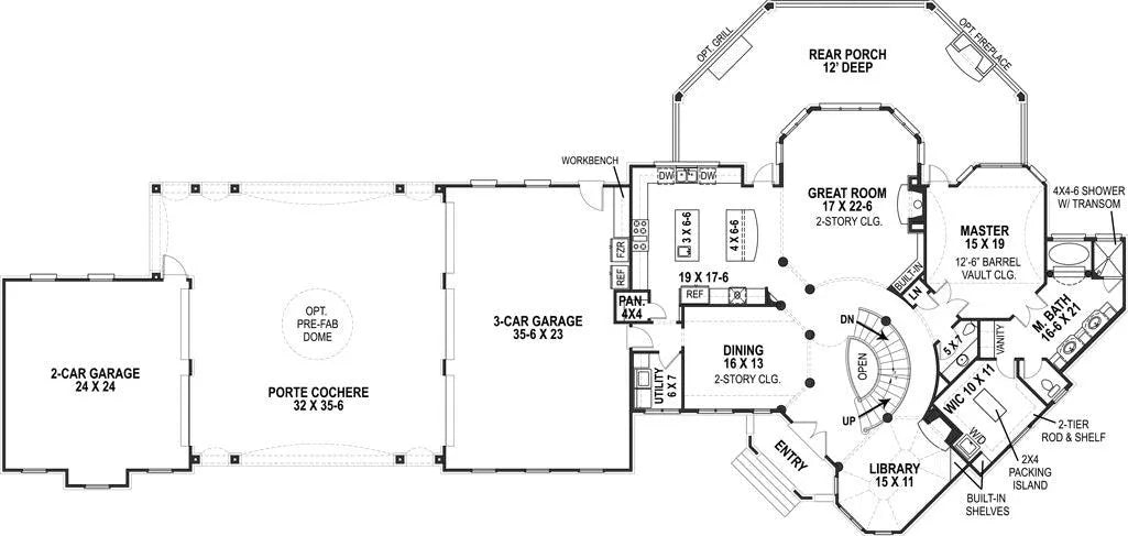 Lady Rose House Plan - Archival Designs House Plans