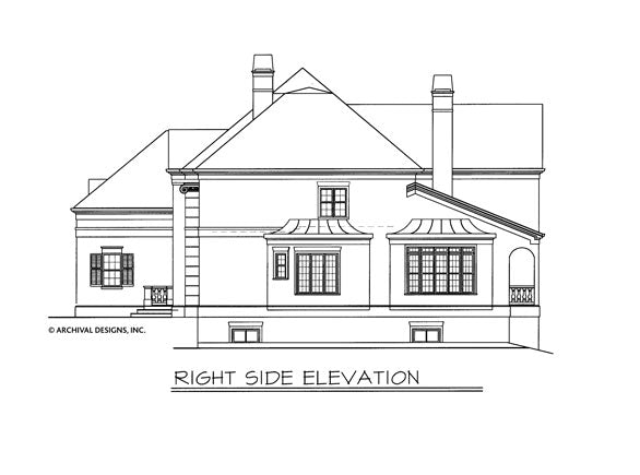 Latrobe House Plan - Right