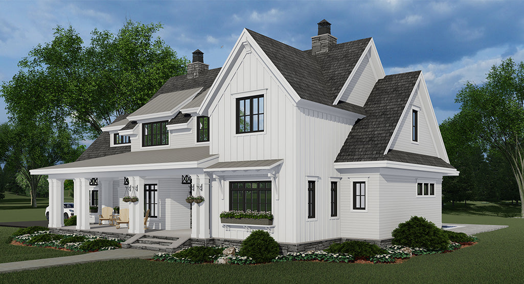 Lillydale House Plan - Front-2