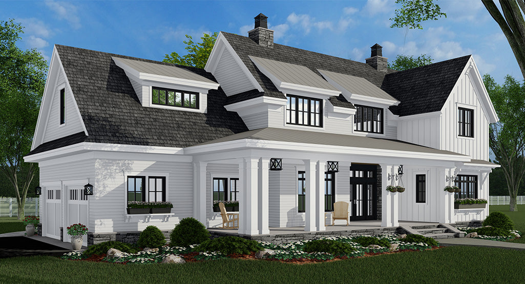 Lillydale House Plan - Front