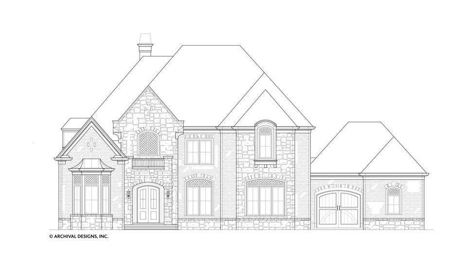 Lily Rose House Plan - Elevation Front