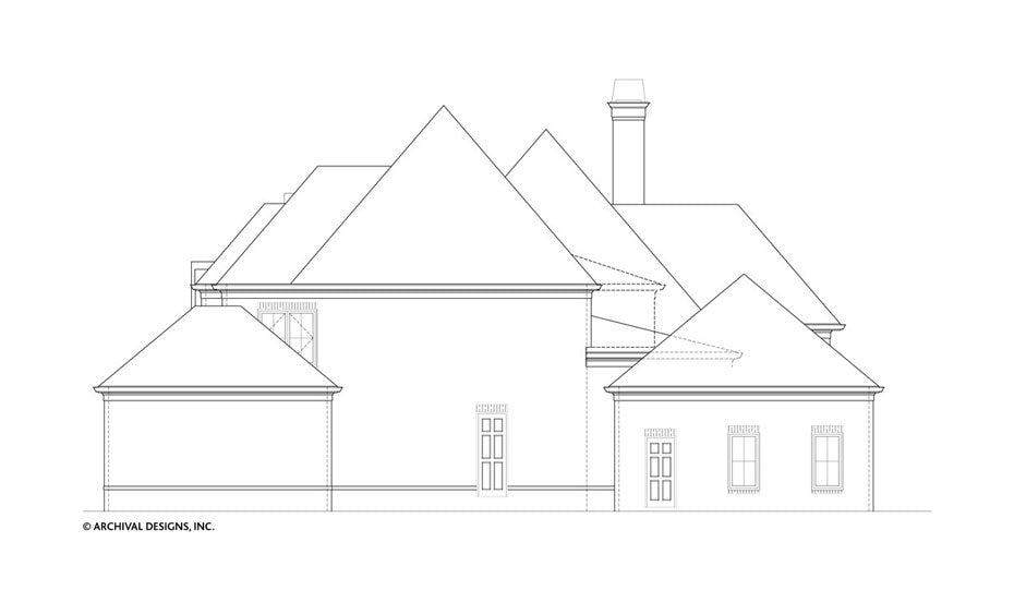 Lily Rose House Plan - Elevation Right