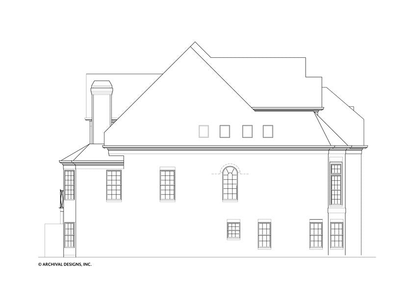 Limerick House Plan - Elevation Right