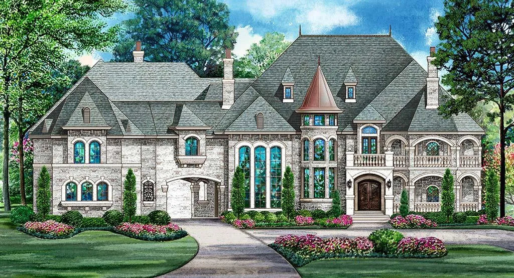 Armani House Plan Castle House Plan Mansion House Plan