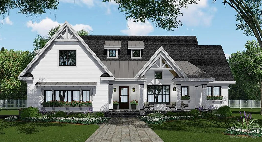 Mistwood Farm House Plan - Archival Designs House Plans