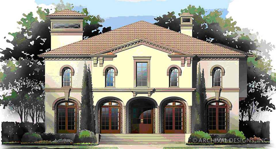 Villa Rivero House Plan