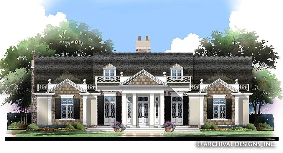 Waterford Place House Plan - Archival Designs House Plans