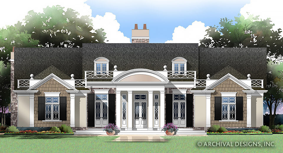Waterford House Plan Front View