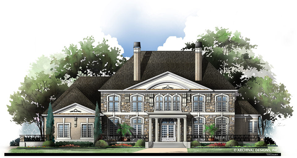 Marcello House Plan - Front