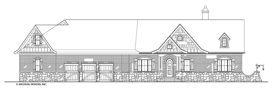 Mayberry Place House Plan - Front Elevation
