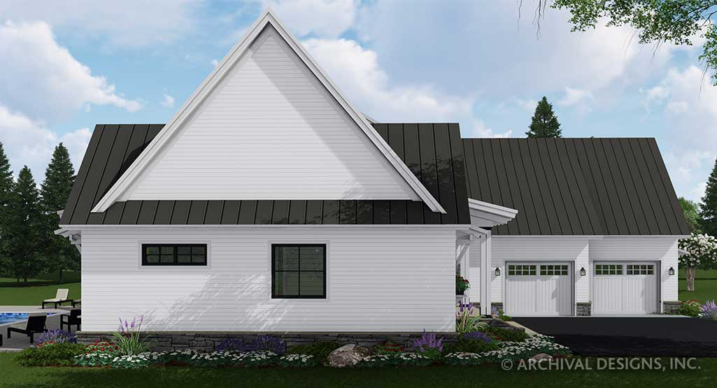 Meadowcove House Plan - Left