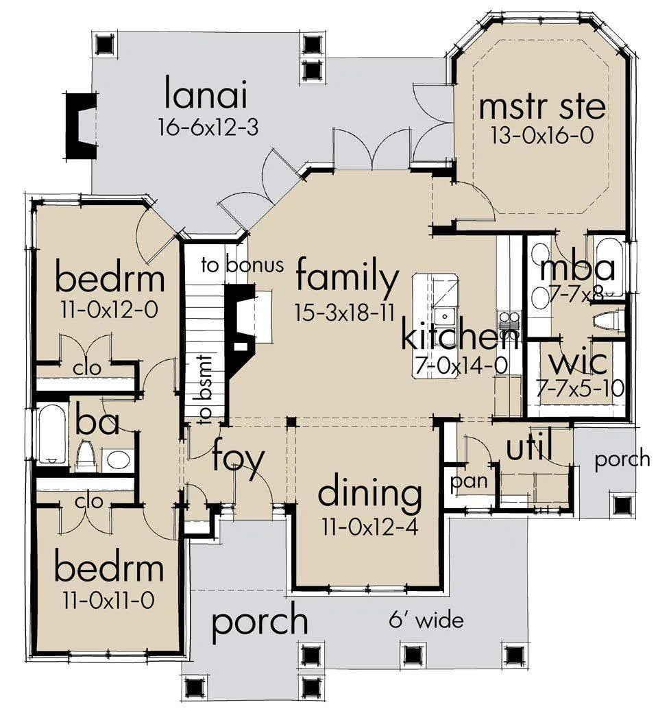 Merveille Vivante House Plan - Archival Designs House Plans