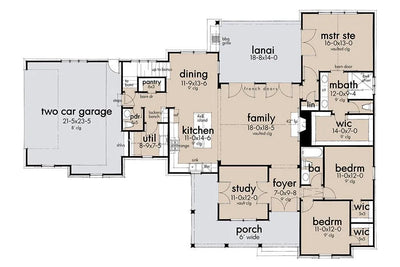 Mill Creek Cottage House Plan | Farmhouse Plan | Cottage House Plan