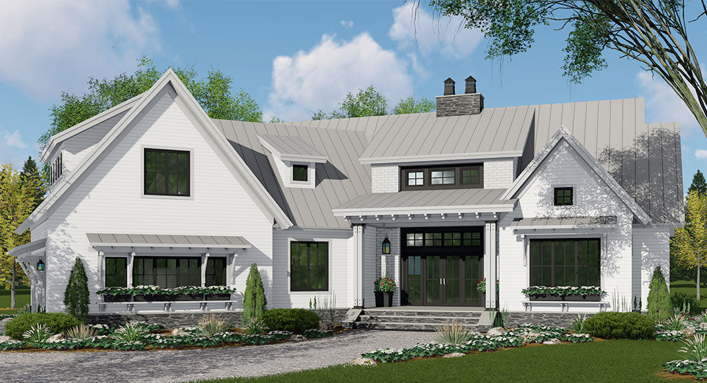 Misty Grove House Plan - Front 