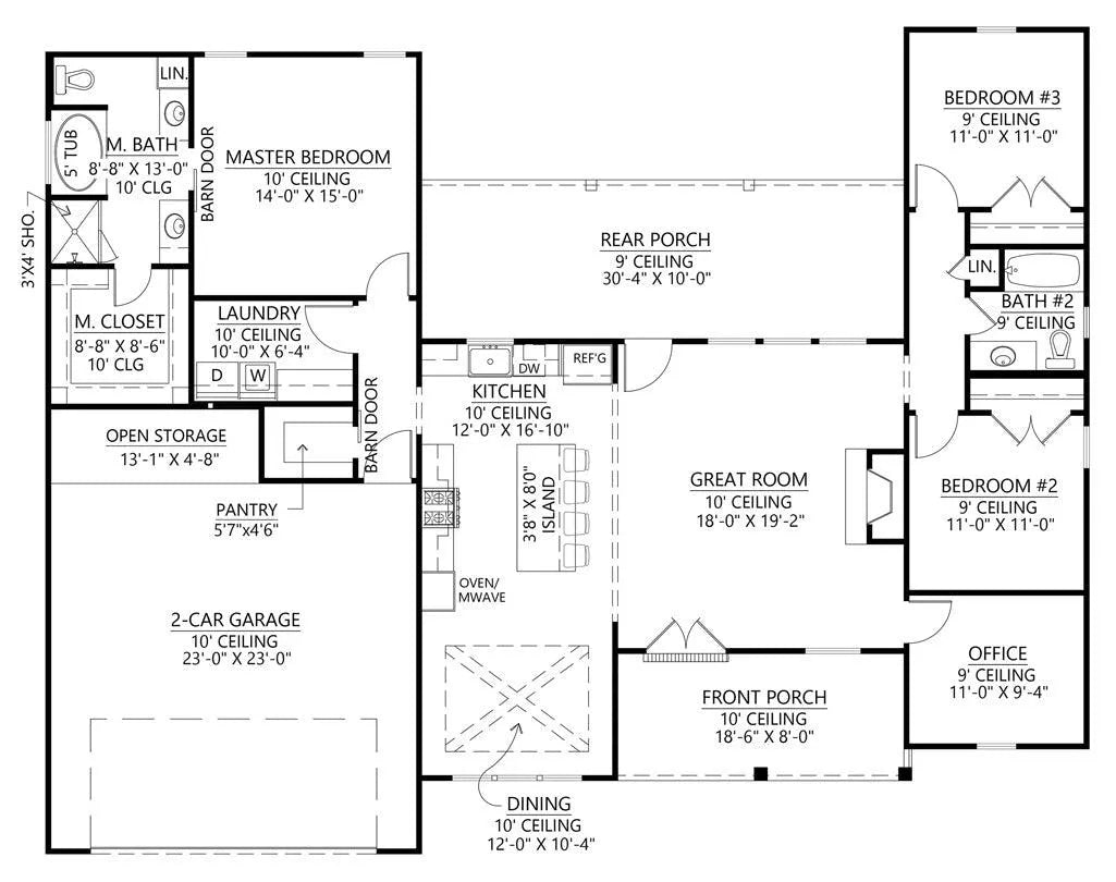 Mulberry House Plan - Archival Designs House Plans