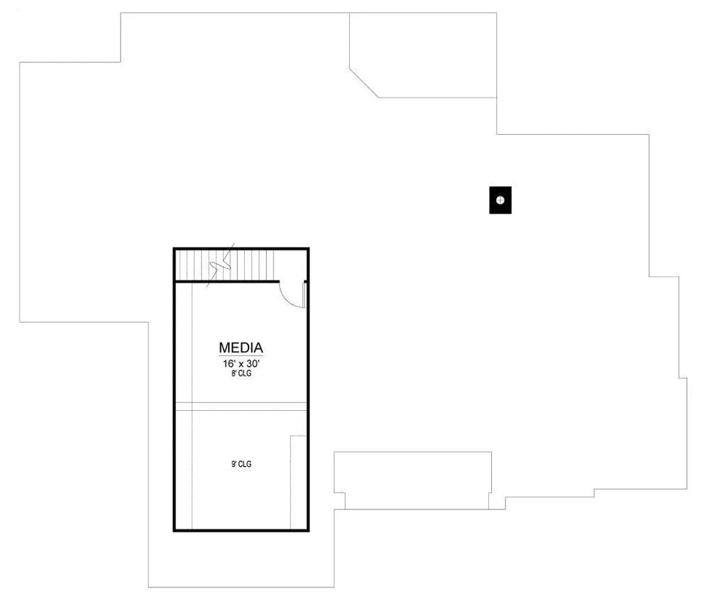 Pine Bluff Second Floor Plan