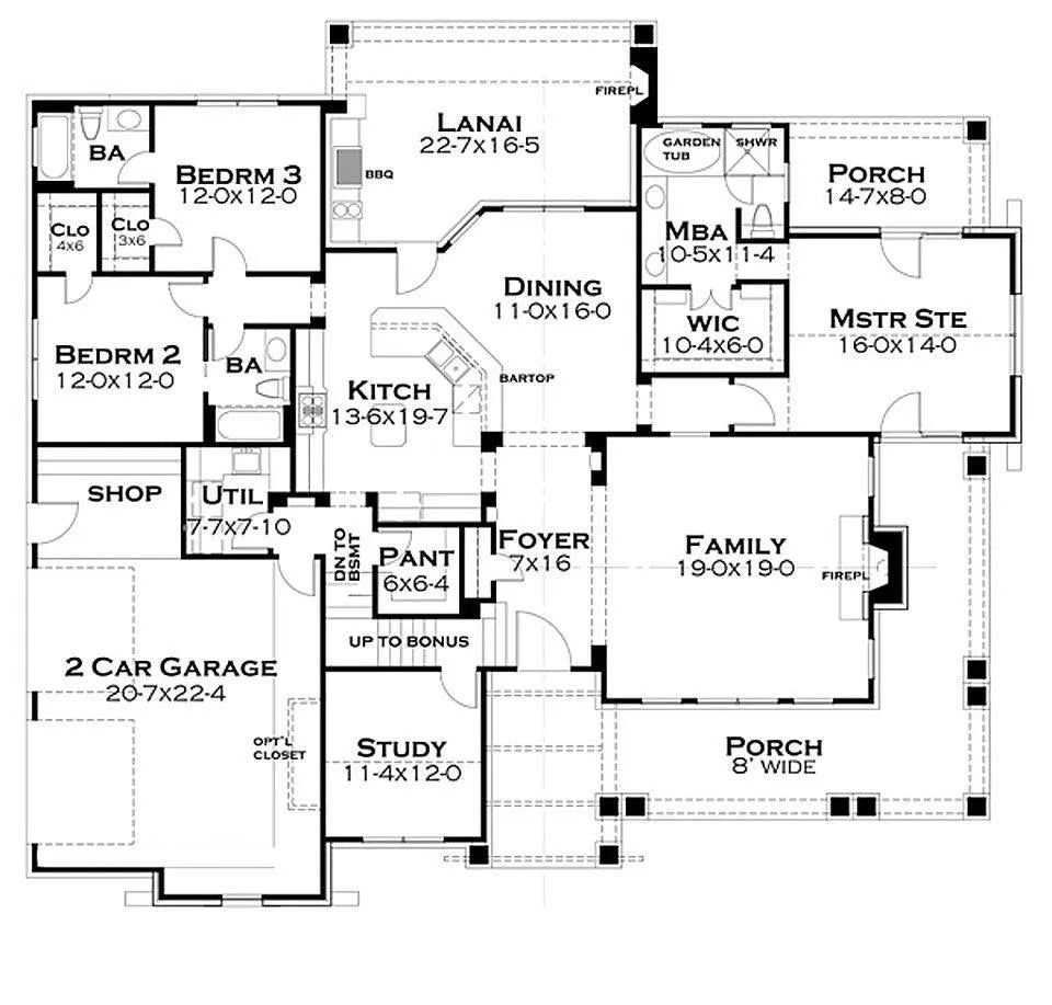 Pleasant Cove House Plan - Archival Designs House Plans