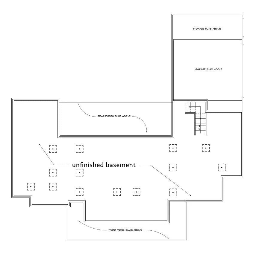 Rosewood House Plan - Archival Designs House Plans, floor plan