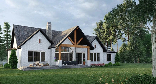 Rosie Ranch | Small Luxury House Plan | House Plan Designer