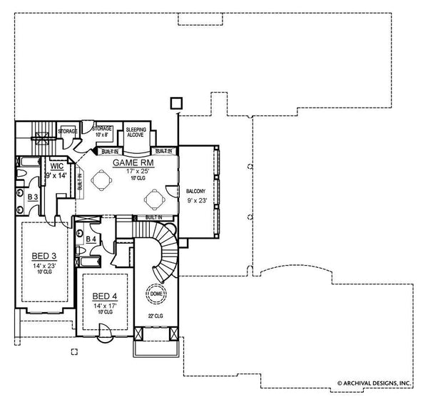 Santorini | Luxury House Plan | Spacious House Plans