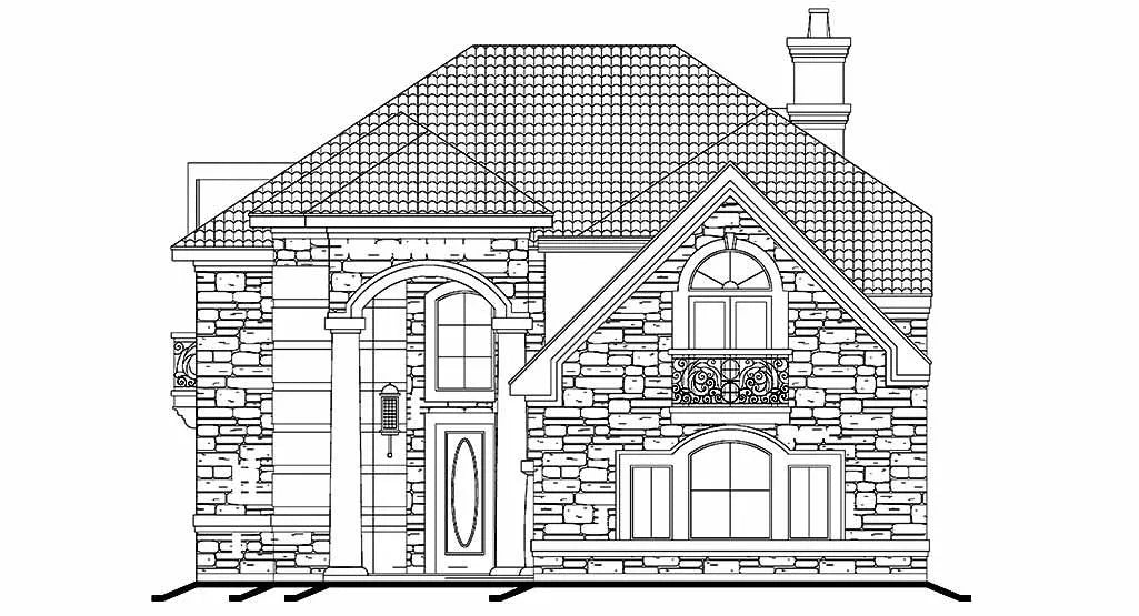 Sherry Lane House Plan - Archival Designs House Plans