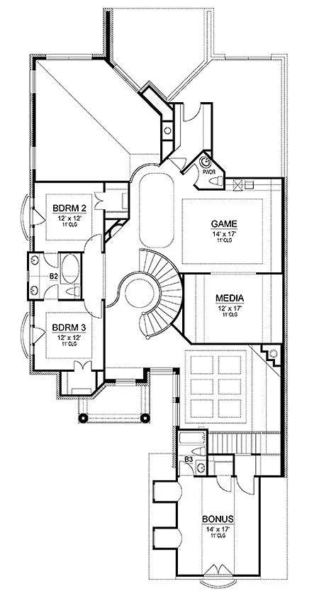 Sherry Lane House Plan - Archival Designs House Plans, floor plan