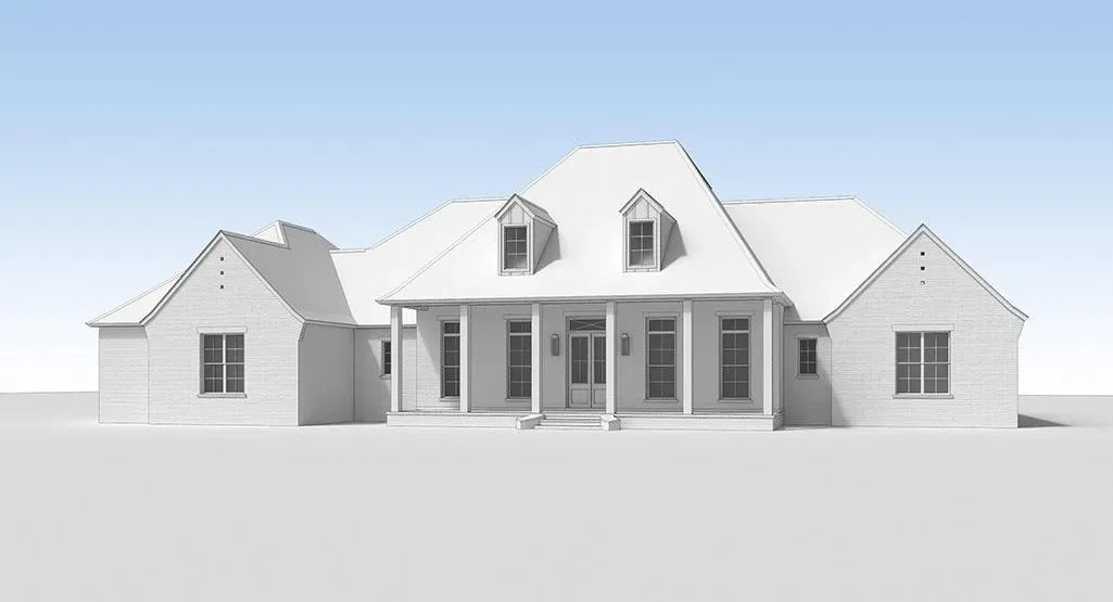 Southern Ridge House Plan - Archival Designs House Plans