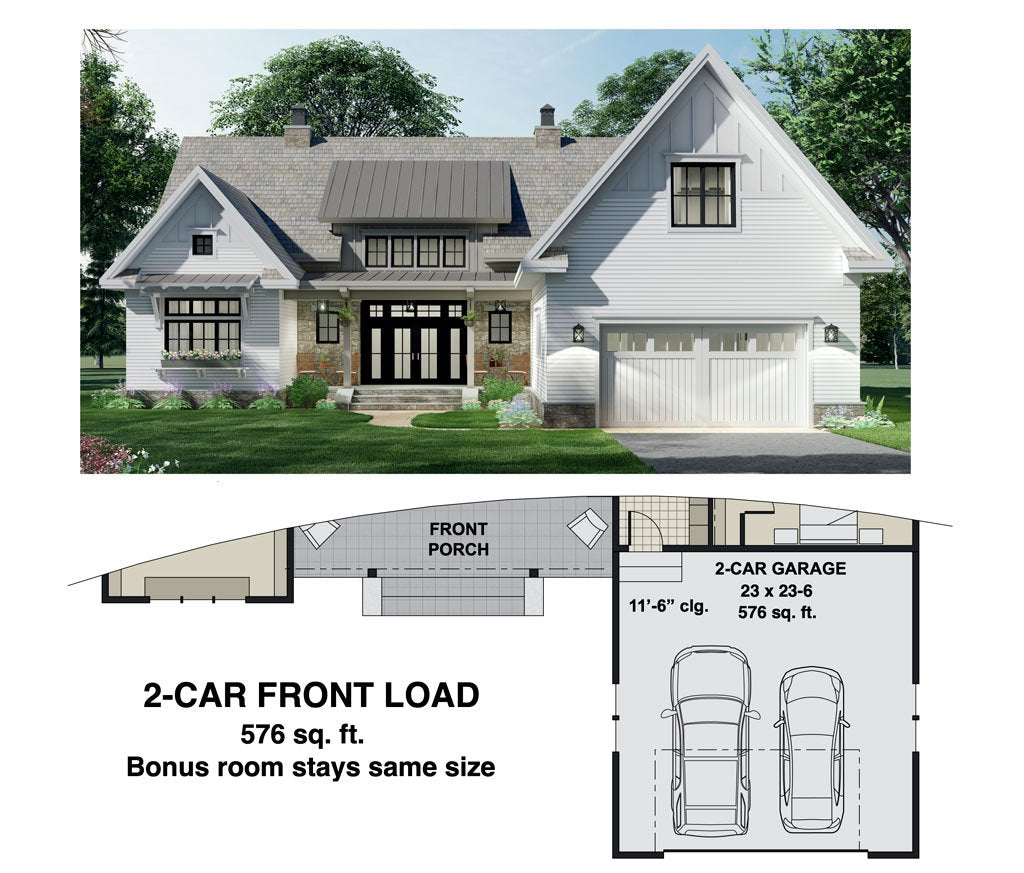 St. Croix Floor Plan - Front Load