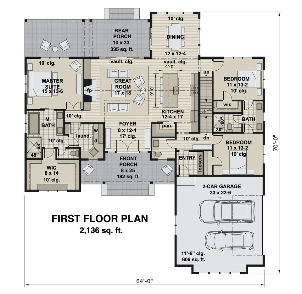 St. Croix  First Floor Plan