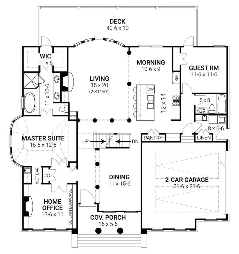 Suffield House Plan - Archival Designs House Plans