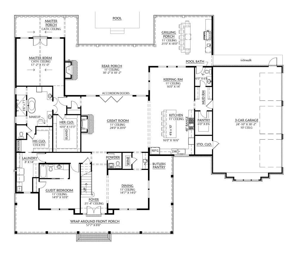 Summerville House Plan - Archival Designs House Plans