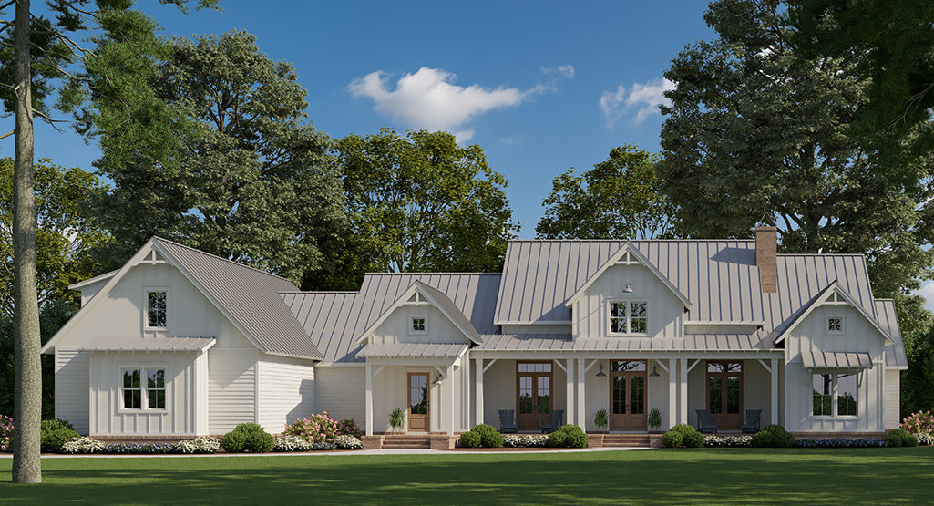 Tanglewood House Plan - Front