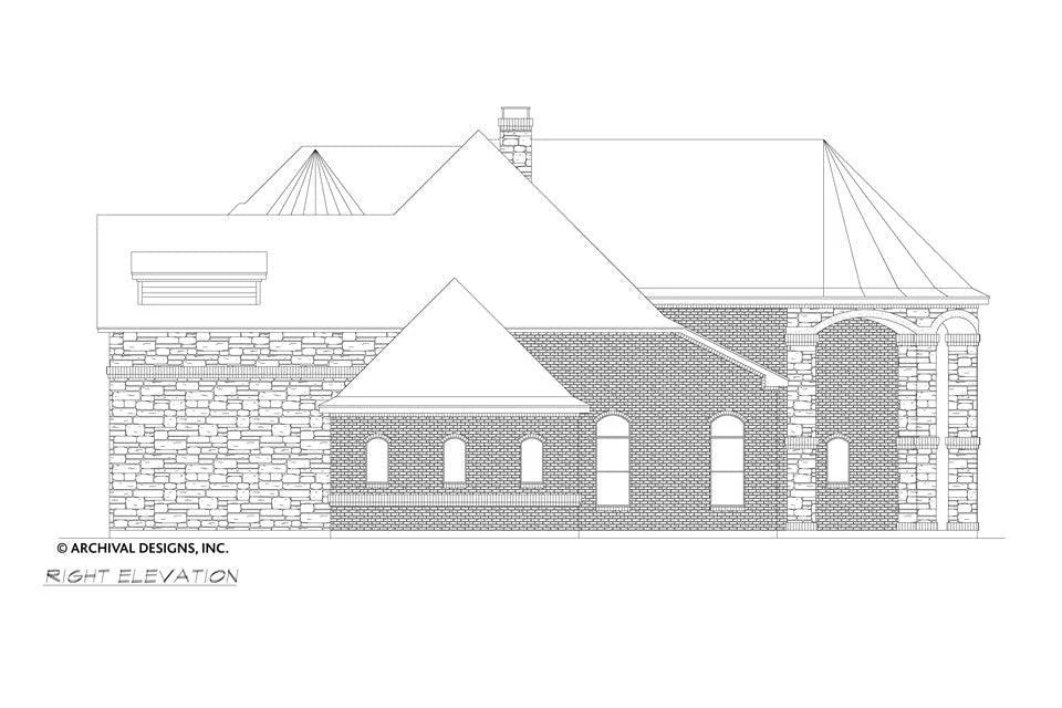 Vatican Floor Plan - Elevation Right