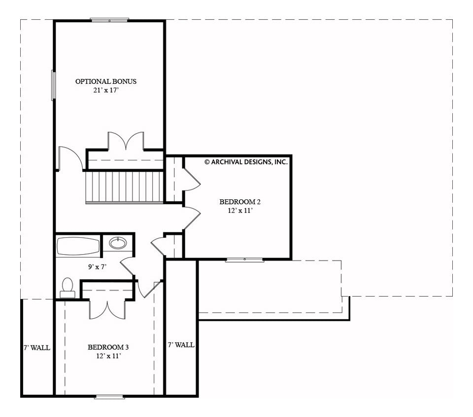 Vidalia Second Floor Plan