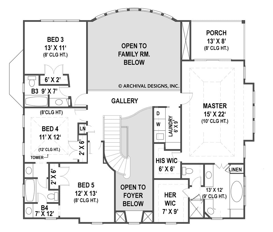 Villa Royale 2nd  Floor Plan