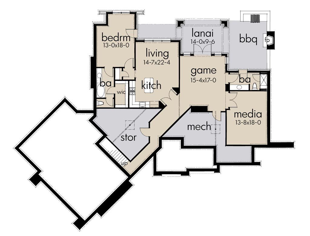 Vita Di Lusso Basement Floor Plan