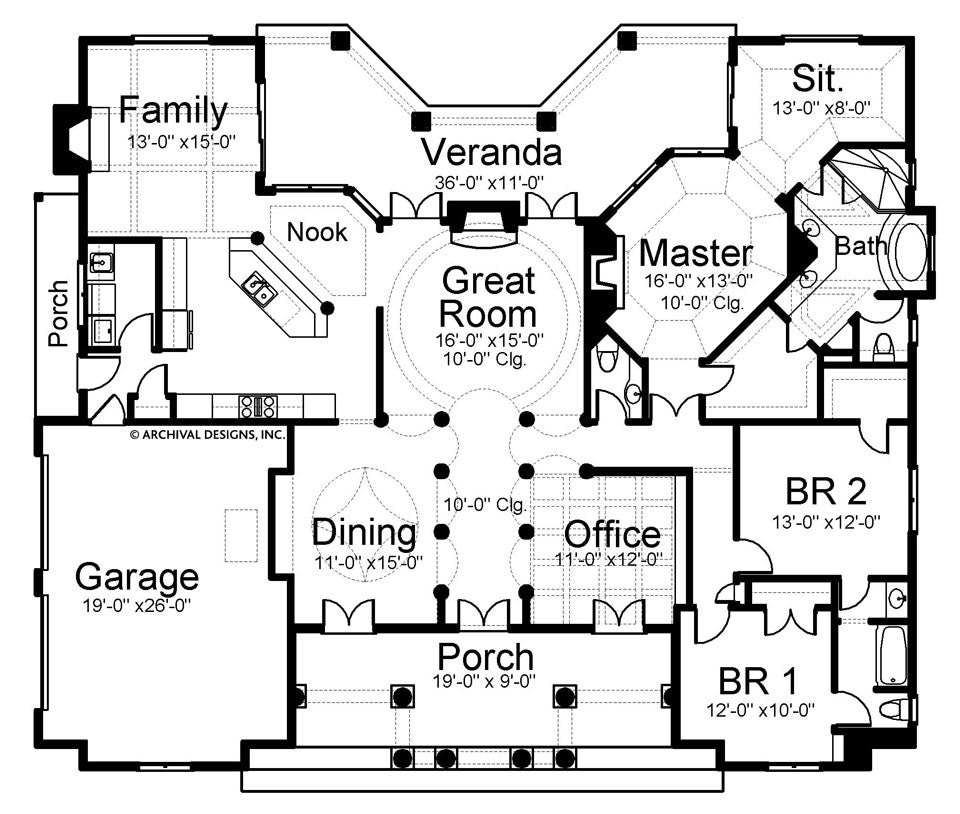 Waterford Place First Floor Plan