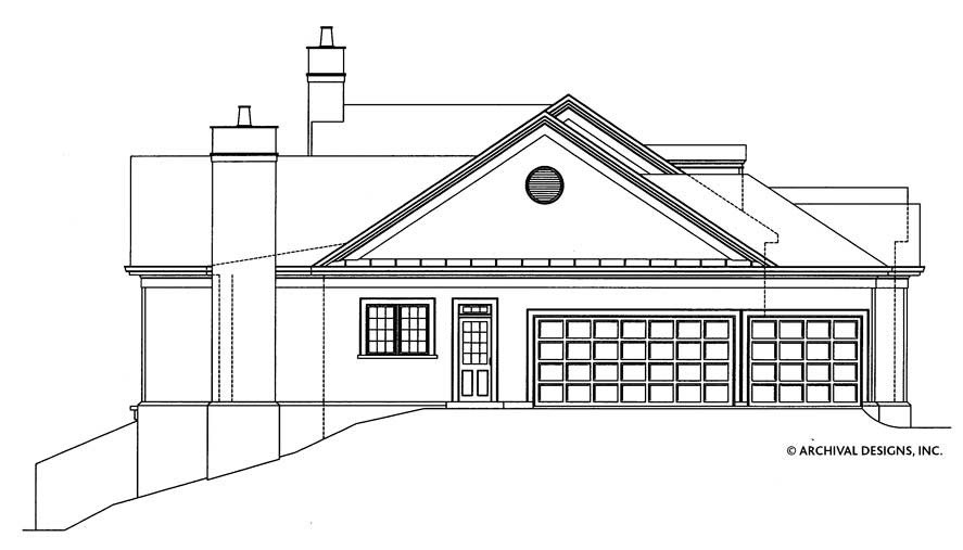 Waterford House Plan Left SIde