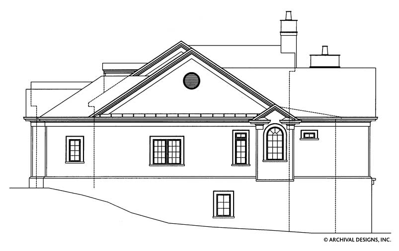 Waterford House Plan Right View