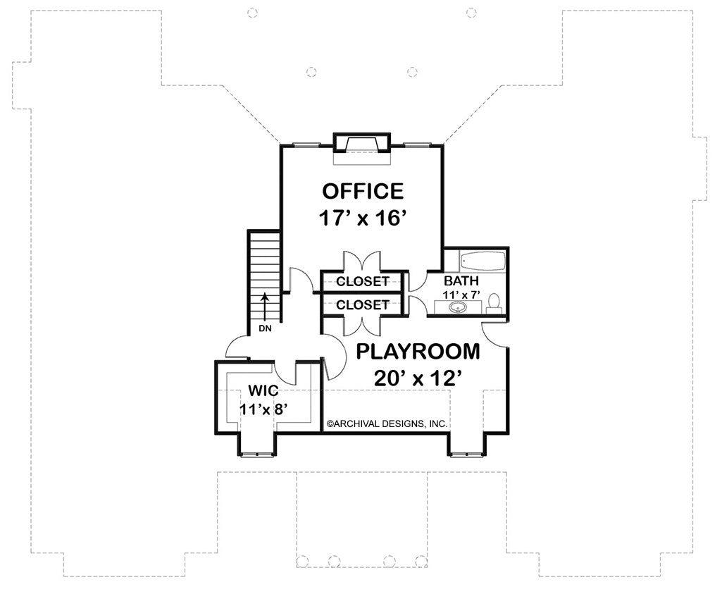 Waterford House Second Floor Plan