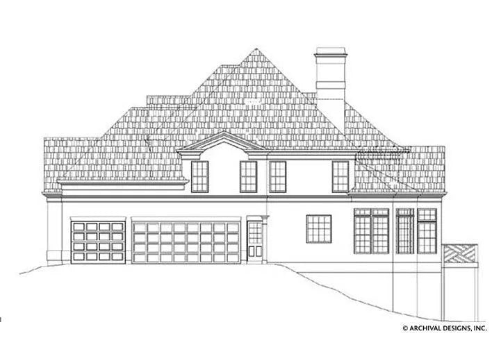 Westover House Plan - Archival Designs House Plans