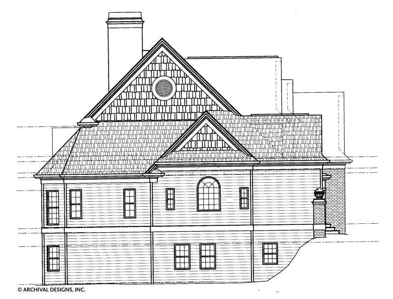 Wheeldon House Plan Elevation - Left